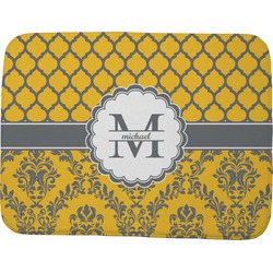 Damask & Moroccan Memory Foam Bath Mat - 48"x36" (Personalized)