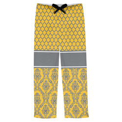 Damask & Moroccan Mens Pajama Pants - L