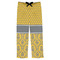 Damask & Moroccan Mens Pajama Pants - S