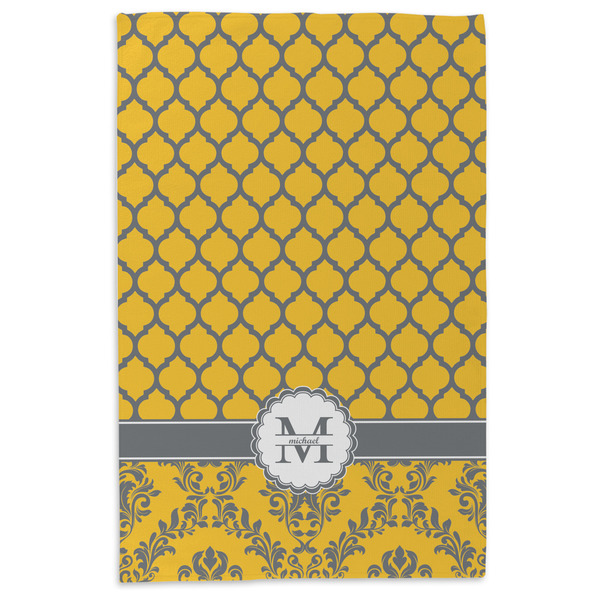 Damask & Moroccan Microfiber Dish Towel - APPROVAL