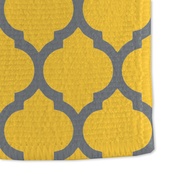 Damask & Moroccan Microfiber Dish Towel - DETAIL