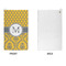 Damask & Moroccan Microfiber Golf Towels - APPROVAL