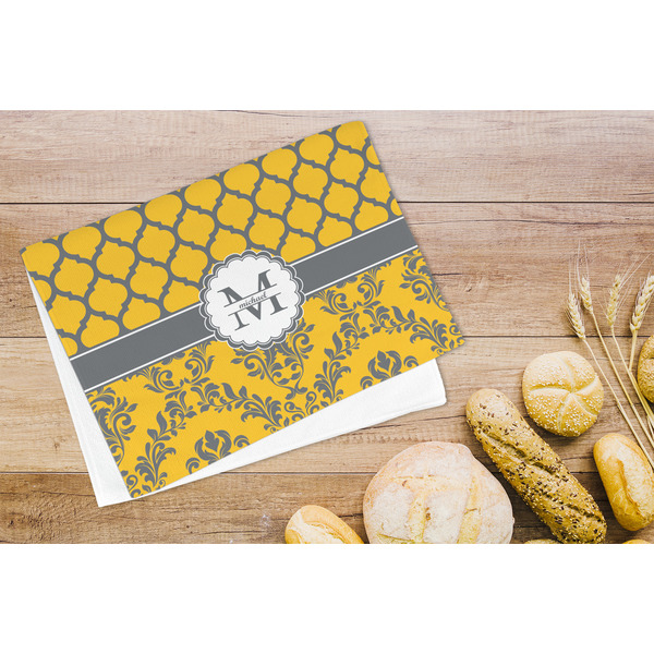 Damask & Moroccan Microfiber Kitchen Towel - LIFESTYLE