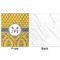 Damask & Moroccan Minky Blanket - 50"x60" - Single Sided - Front & Back