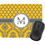Damask & Moroccan Rectangular Mouse Pad (Personalized)