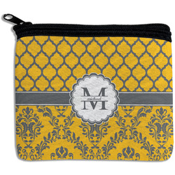 Damask & Moroccan Rectangular Coin Purse (Personalized)