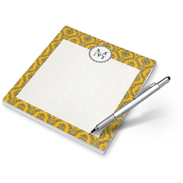 Custom Damask & Moroccan Notepad (Personalized)