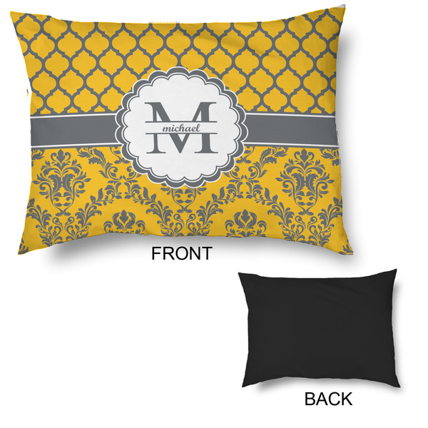 Damask & Moroccan Outdoor Dog Beds - Large - APPROVAL