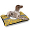 Damask & Moroccan Outdoor Dog Beds - Large - IN CONTEXT