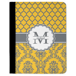 Damask & Moroccan Padfolio Clipboard - Large (Personalized)