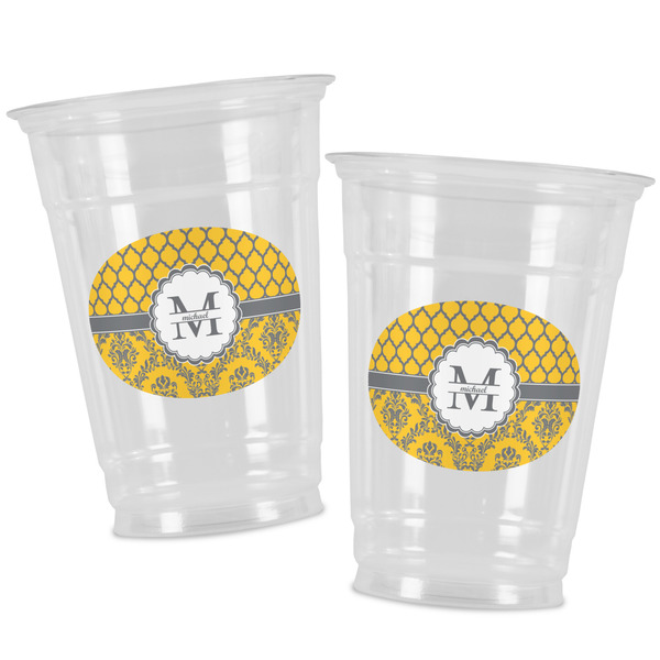 Damask & Moroccan Party Cups - 16oz - Alt View