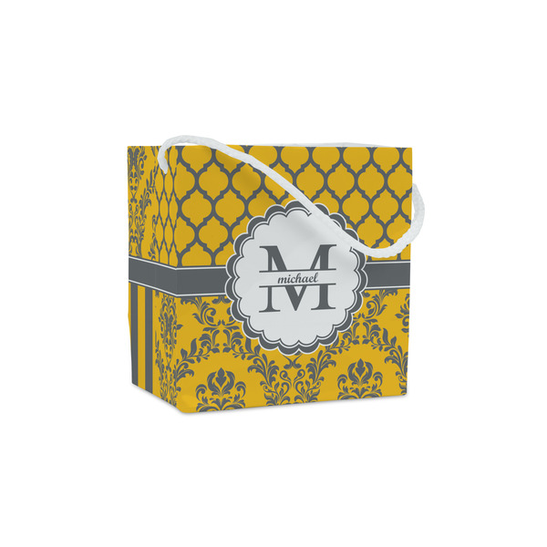 Custom Damask & Moroccan Party Favor Gift Bags (Personalized)