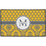 Damask & Moroccan Door Mat - 60"x36" (Personalized)