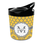 Damask & Moroccan Plastic Ice Bucket (Personalized)