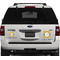 Damask & Moroccan Personalized Square Car Magnets on Ford Explorer
