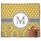 Damask & Moroccan Outdoor Picnic Blanket (Personalized)