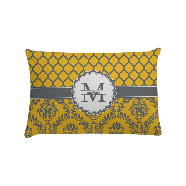 Custom Damask & Moroccan Pillow Case - Standard (Personalized)