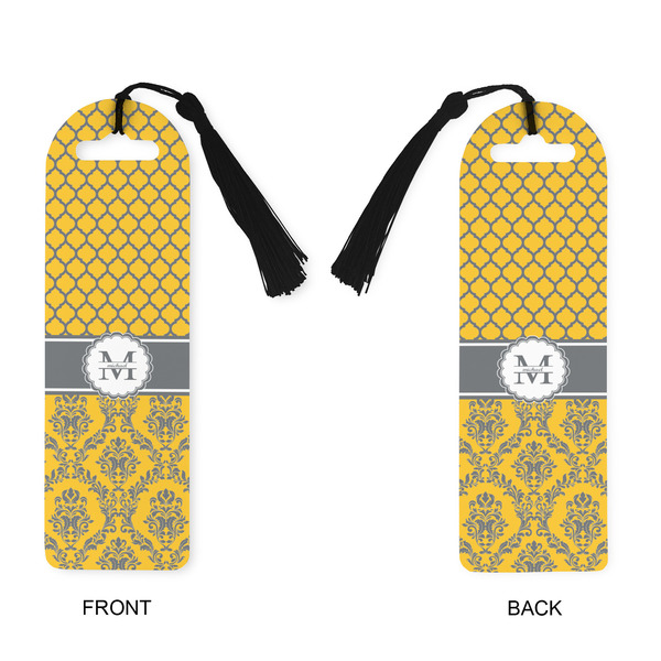 Damask & Moroccan Plastic Bookmarks - Approval