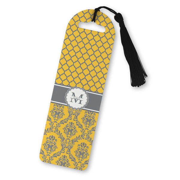 Custom Damask & Moroccan Plastic Bookmark (Personalized)