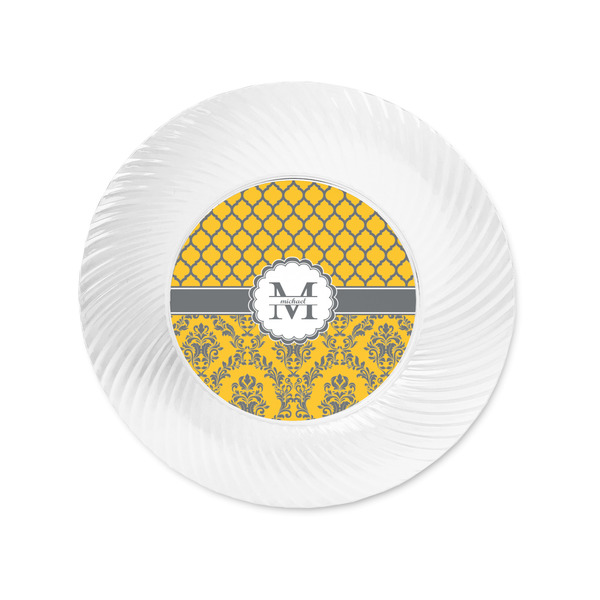 Damask & Moroccan Plastic Party Appetizer & Dessert Plates - Approval
