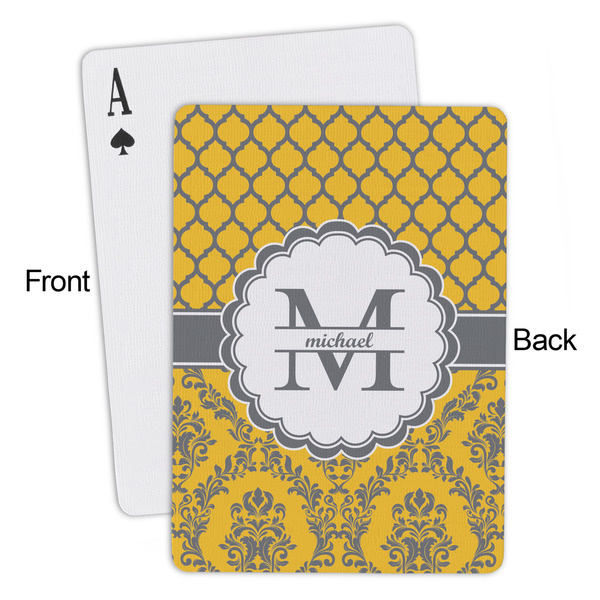 Damask & Moroccan Playing Cards - Approval