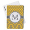 Damask & Moroccan Playing Cards - Front View