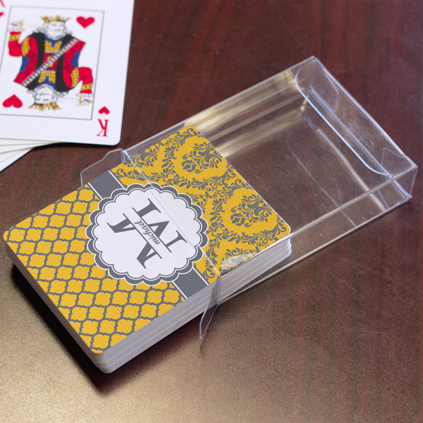 Damask & Moroccan Playing Cards - In Package