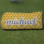 Damask & Moroccan Blade Putter Cover (Personalized)