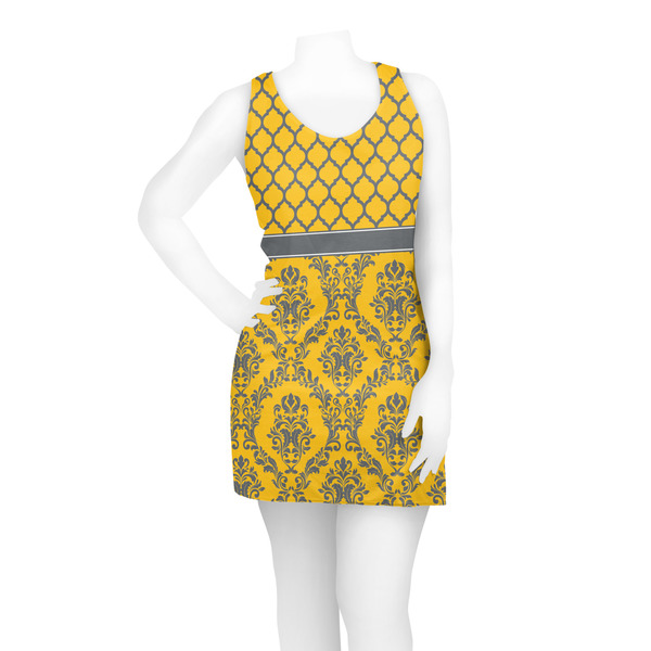 Damask & Moroccan Racerback Dress - On Model - Front