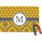 Damask & Moroccan Rectangular Fridge Magnet (Personalized)