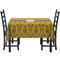 Damask & Moroccan Rectangular Tablecloths - Side View