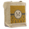 Damask & Moroccan Reusable Cotton Grocery Bag - Front View