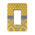 Damask & Moroccan Rocker Style Light Switch Cover