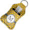 Damask & Moroccan Sanitizer Holder Keychain - Small in Case