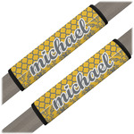 Damask & Moroccan Seat Belt Covers (Set of 2) (Personalized)