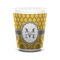 Damask & Moroccan Shot Glass - White - FRONT