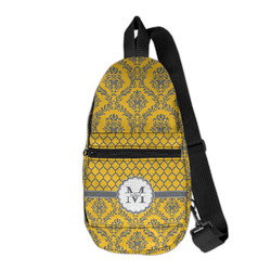 Damask & Moroccan Sling Bag (Personalized)
