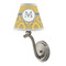 Damask & Moroccan Small Chandelier Lamp - LIFESTYLE (on wall lamp)