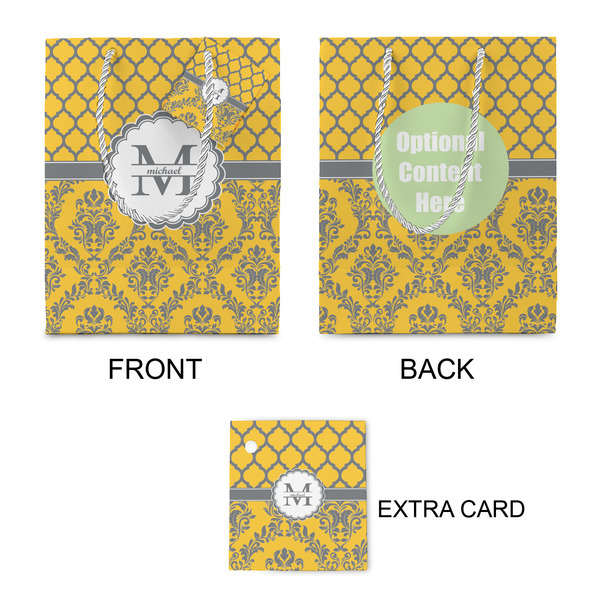 Damask & Moroccan Small Gift Bag - Approval