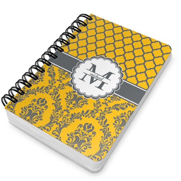 Damask & Moroccan Spiral Journal 5 x 7 - Main