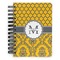 Damask & Moroccan Spiral Journal Small - Front View