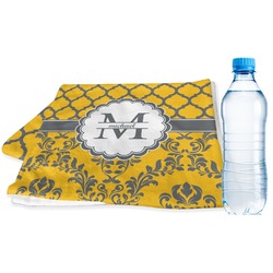 Damask & Moroccan Sports & Fitness Towel (Personalized)