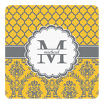 Damask & Moroccan Square Decal - Medium (Personalized)