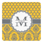 Damask & Moroccan Square Decal - Large (Personalized)