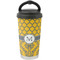 Damask & Moroccan Stainless Steel Coffee Tumbler (Personalized)