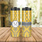 Damask & Moroccan Stainless Steel Tumbler - Lifestyle