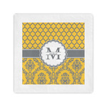 Damask & Moroccan Cocktail Napkins (Personalized)