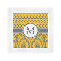 Damask & Moroccan Cocktail Napkins (Personalized)