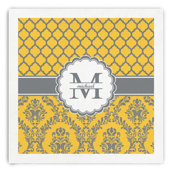 Damask & Moroccan Paper Dinner Napkins (Personalized)