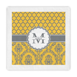 Damask & Moroccan Decorative Paper Napkins (Personalized)